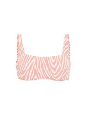 Heidi Klein Cape Town zebra-print bikini top