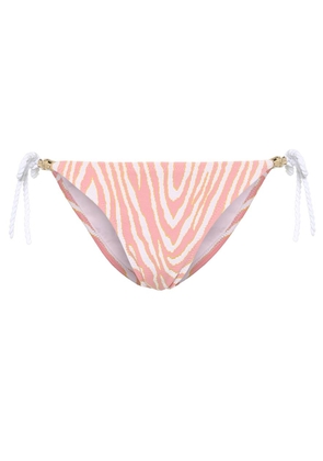 Heidi Klein Cape Town zebra-print bikini bottoms