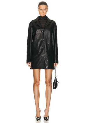 Givenchy Oversized Jacket in Black - Black. Size 34 (also in ).