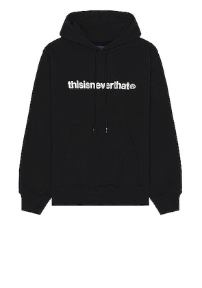 thisisneverthat T-Logo Hoodie in Black - Black. Size L (also in ).