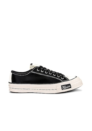 Visvim Skagway Lo Sneaker in Black - Black. Size 12 (also in ).