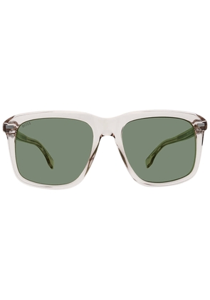 Hugo Boss Green Square Mens Sunglasses BOSS 1420/S 010A/QT 55