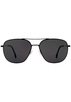 Hugo Boss Grey Pilot Mens Sunglasses BOSS 1218/F/SK 0TI7/IR 62