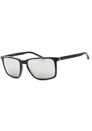 Hugo Boss Silver Mirror Rectangular Mens Sunglasses BOSS 1556/O/S 0O6W/T4 57