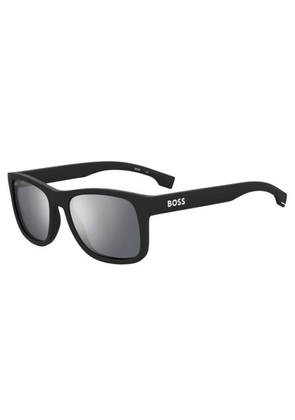 Hugo Boss Silver Square Mens Sunglasses BOSS 1568/S 0003/T4 55