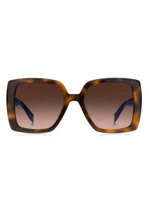 Tommy Hilfiger Brown Gradient Square Ladies Sunglasses TH 1894/S 005L/HA 54
