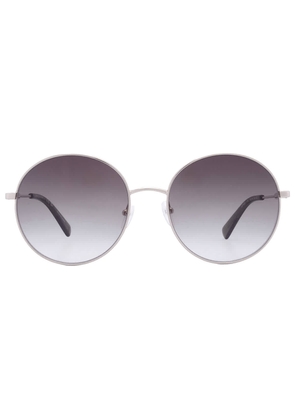 Longchamp Grey Gradient Round Ladies Sunglasses LO143S 711 58