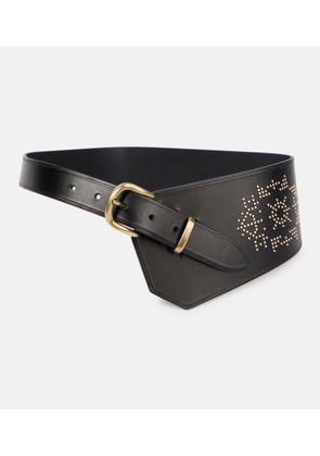 Isabel Marant Belly asymmetric leather belt