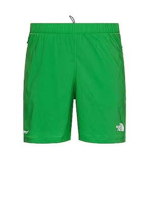 The North Face Soukuu Trail Run Utility 2-in-1 Shorts in Fern Green - Green. Size L (also in XL/1X).
