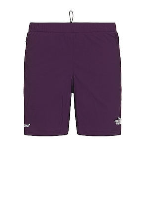 The North Face Soukuu Trail Run Utility 2-in-1 Shorts in Purple Pennat - Purple. Size L (also in M, S, XL/1X).