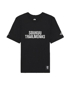 The North Face Soukuu Hike Technical Graphic Tee in Tnf Black - Black. Size L (also in M, S, XL/1X).