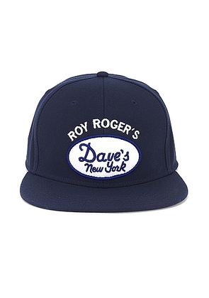 Roy Roger's x Dave's New York Baseball Cap in Blue Navy - Blue. Size all.