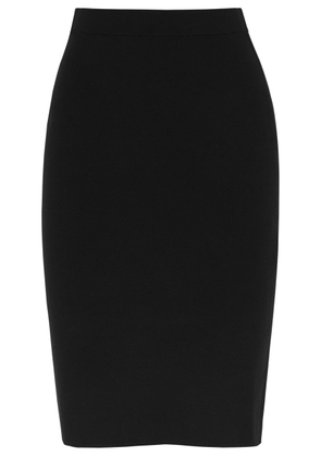 Saint Laurent Stretch-wool Pencil Skirt - Black - M (UK12 / M)
