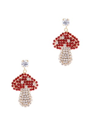 Rosantica FinFerli Crystal-embellished Drop Earrings - Red