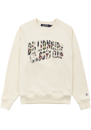 Billionaire Boys Club Duck Camo Arch Logo-print Cotton Sweatshirt - Cream - XL