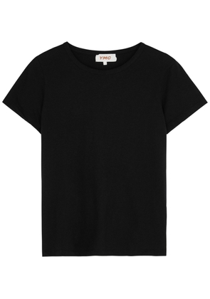 Ymc Day Slubbed Cotton T-shirt - Black - S (UK8-10 / S)