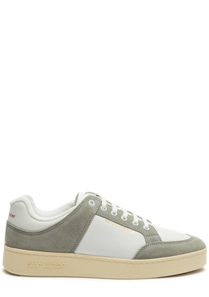Saint Laurent SL/61 Panelled Leather Sneakers - White - 41 (IT41 / UK7)