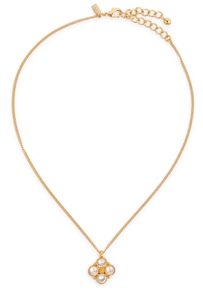 Kenneth Jay Lane Crystal-embellished Necklace - Pearl