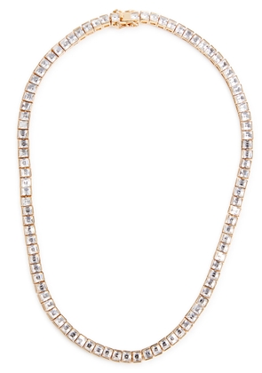 Kenneth Jay Lane Crystal-embellished Necklace - Gold