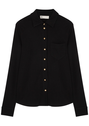 Tory Burch Brigitte Jersey Shirt - Black - 8 (UK12 / M)