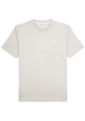 Norse Projects Johannes Logo-embroidered Cotton T-shirt - White
