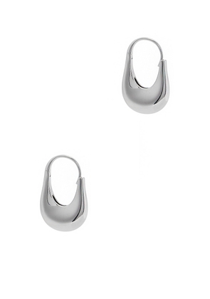 BY Pariah The Jug Mini Sterling Silver Hoop Earrings