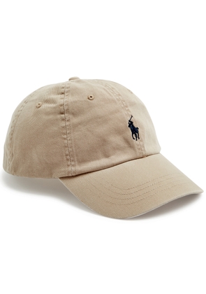 Polo Ralph Lauren Logo-embroidered Cotton cap - Cream