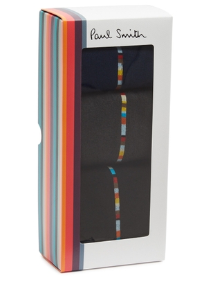 Paul Smith Vittore Striped Stretch-cotton Socks - set of Three - Multicoloured - One Size