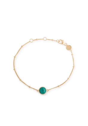 Daisy London Healing Stone 18kt Gold-plated Bracelet - Green