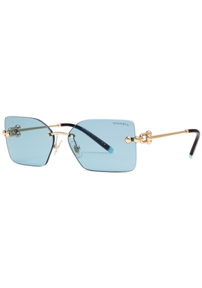 Tiffany & CO. Rectangle-frame Sunglasses - Blue Light