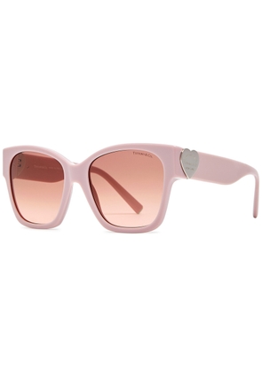 Tiffany & CO. Oversized Sunglasses - Pink