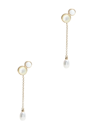 Chloe Darcey Embellished Drop Earrings - Gold
