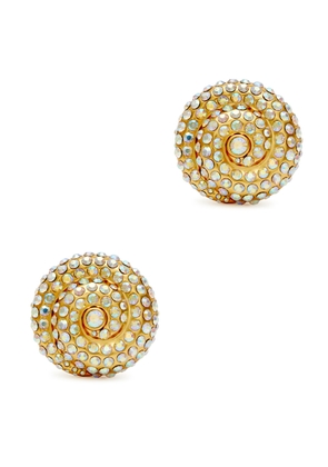 Pearl Octopuss. y Le Soleil 14kt Gold-plated Clip-on Earrings