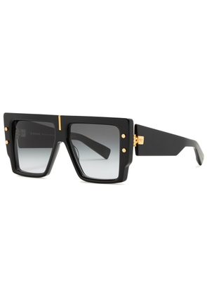 Balmain Eyewear B-Grand D-frame Sunglasses - Black