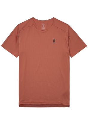 ON Performance-T Stretch-jersey T-shirt - Red - M