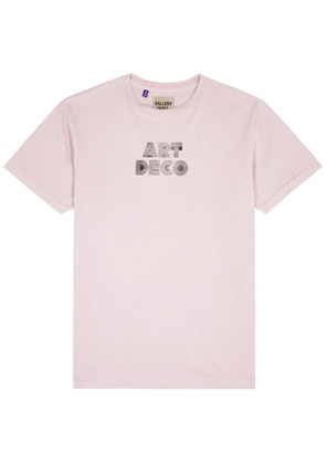 Gallery Dept. Art Deco Printed Cotton T-shirt - Lilac