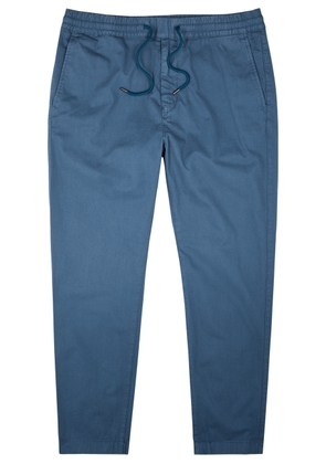 PS Paul Smith Tapered-leg Stretch-cotton Chinos - Navy - M