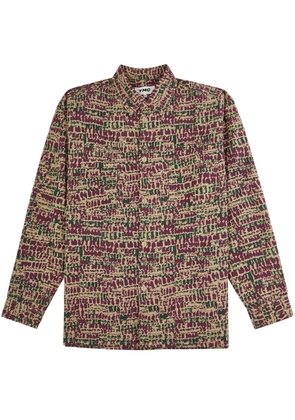 Ymc Mitchum Printed Seersucker Shirt - Multicoloured - M
