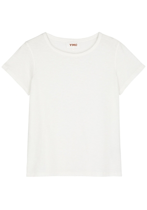 Ymc Day Slubbed Cotton T-shirt - White - S (UK8-10 / S)