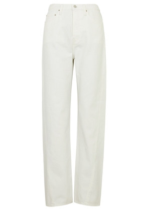 Totême Twisted Seam Straight-leg Jeans - Off White - 28 (W28 / UK10 / S)