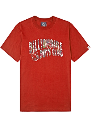 Billionaire Boys Club Duck Camo Arch Logo Cotton T-shirt - Red
