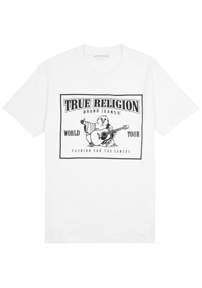 True Religion Logo-print Cotton T-shirt - White