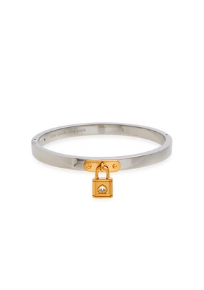 Kate Spade New York Lock And Spade Silver-plated Bracelet
