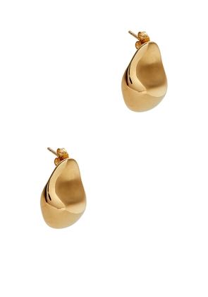 BY Pariah Luna Small 14kt Gold-plated Drop Earrings