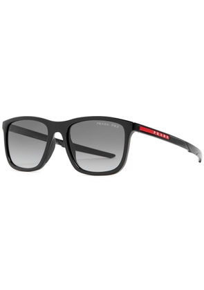 Prada Linea Rossa D-frame Sunglasses - Black - One Size