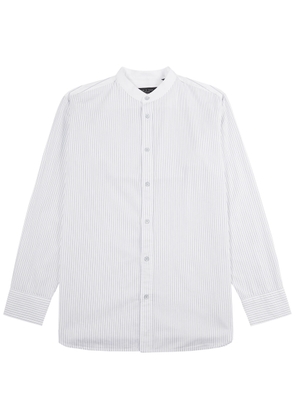 Rag & Bone Landon Striped Cotton Shirt - White - M