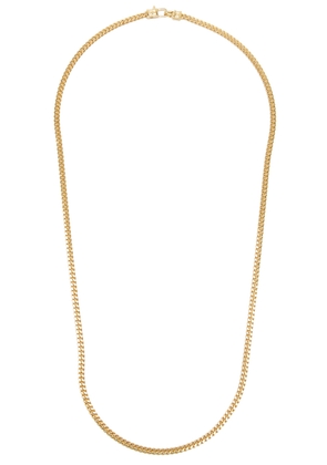 Tom Wood Curb M 18kt Gold-plated Chain Necklace