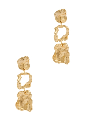 Lea Hoyer Alma Gold-plated Drop Earrings