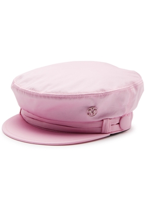 Maison Michel Paris New Abby Cotton cap - Pink