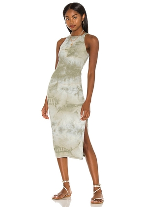 House of Harlow 1960 x REVOLVE Tali Midi Dress in Olive. Size S, XL, XS, XXS.